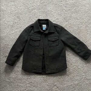 Old Navy Kids Dark Gray Wool Jacket